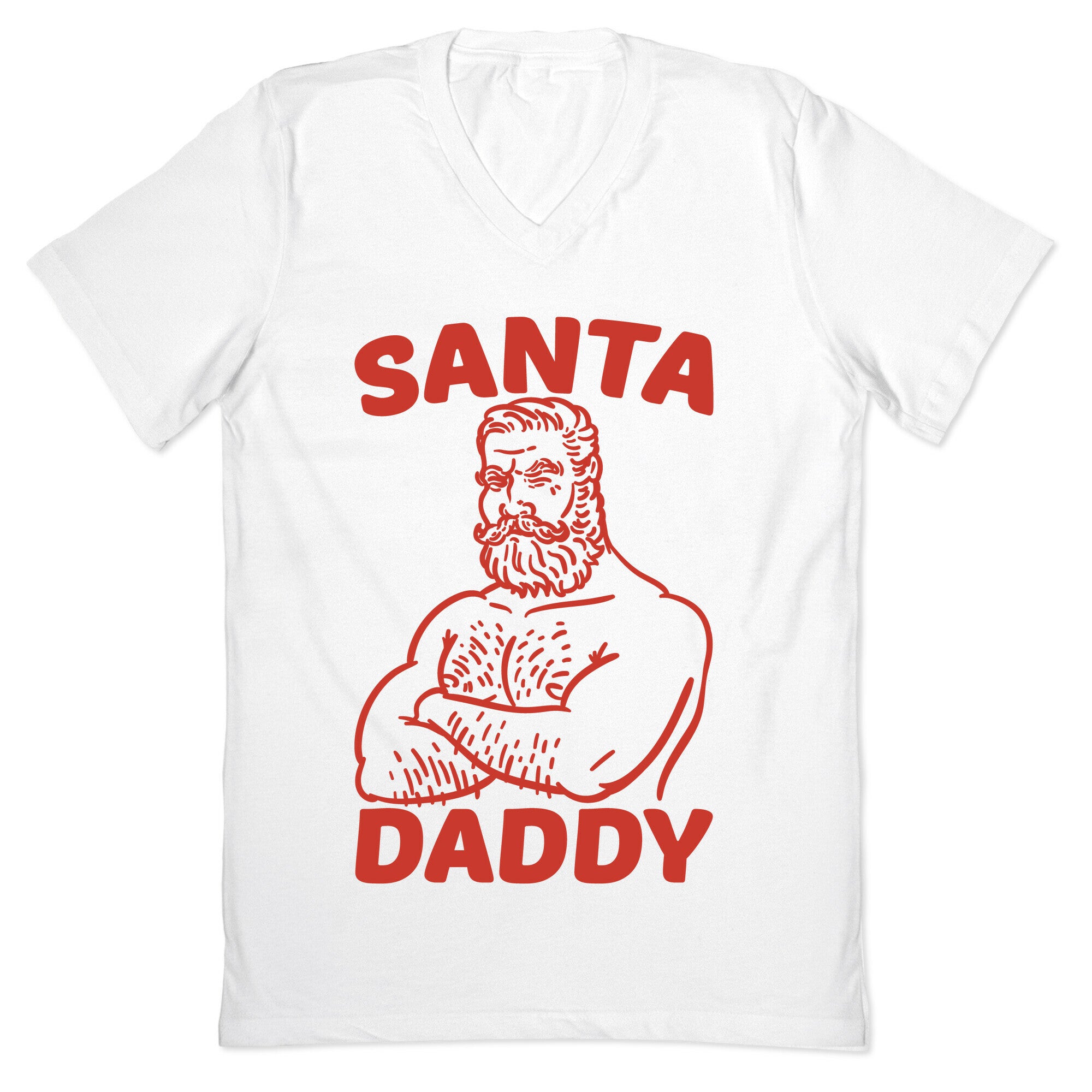 Santa Daddy V-Neck